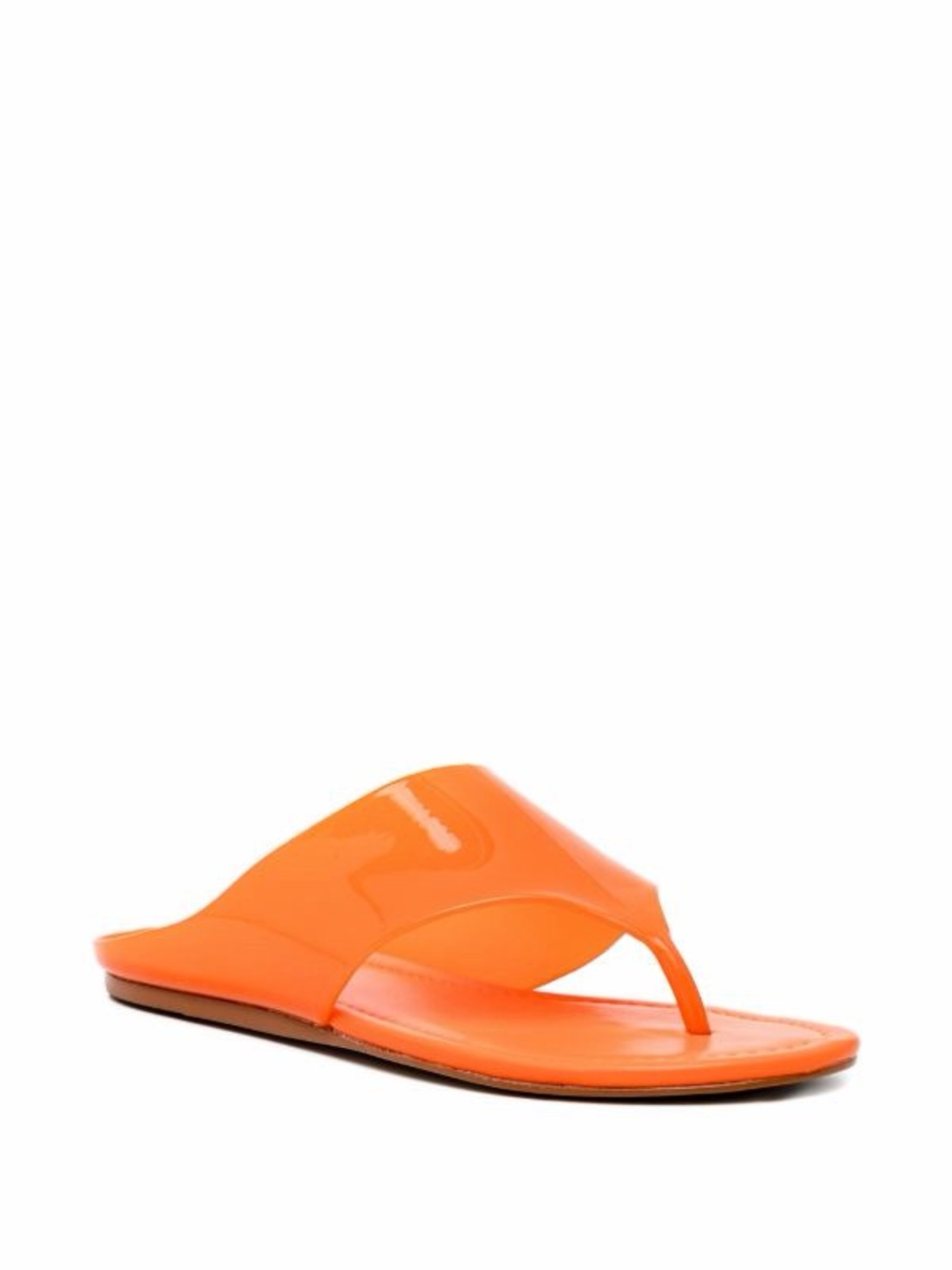 FARM Rio Orange PVC/Leather Sandal